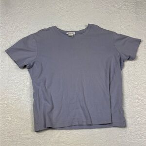 Talbots Lavender Crew Neck Top